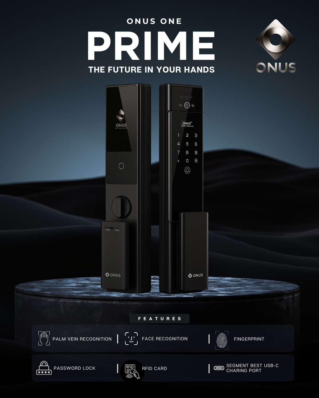 Onus One Prime: Smart Door Lock