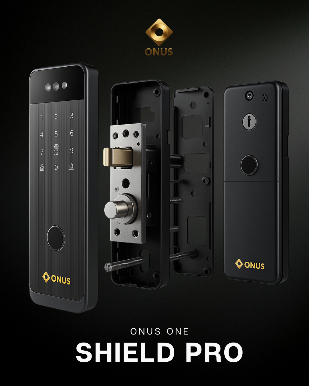 ONUS ONE SHIELD PRO: Smart Gate Lock